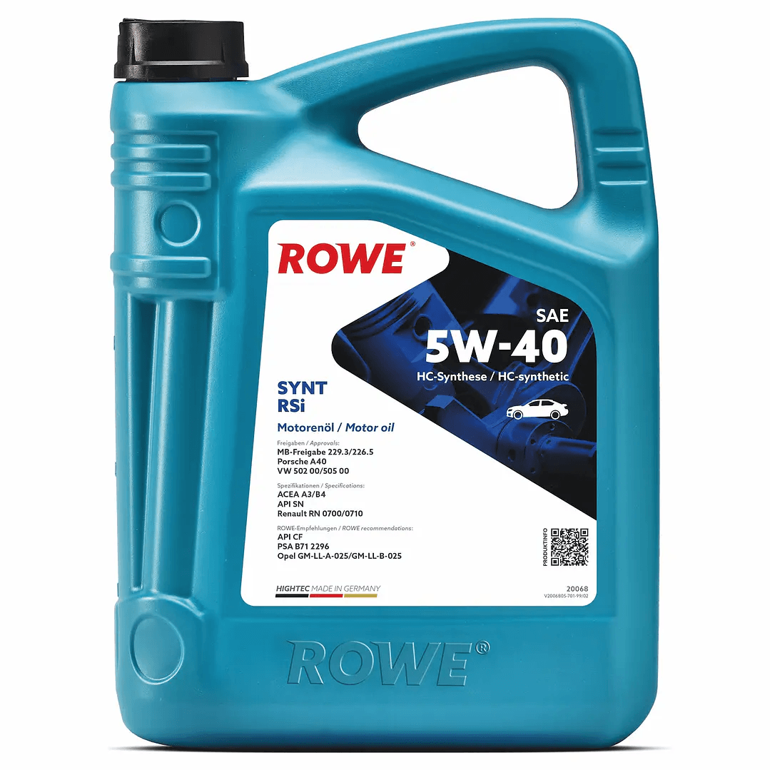ACEITE MOTOR HIGHTEC SYNT RSi 5W-40 formato mayor