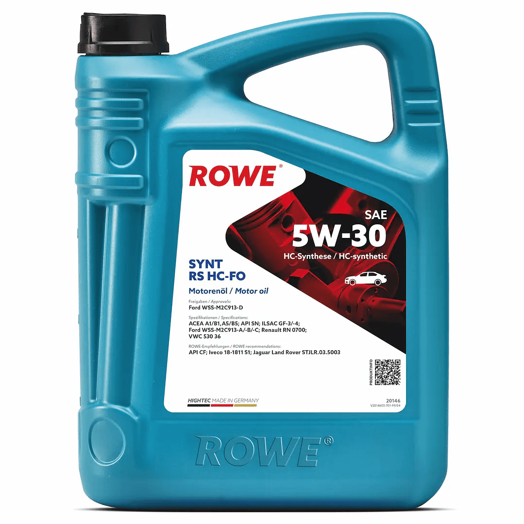 ACEITE MOTOR HIGHTEC SYNT RS 5W-30 HC-FO formato mayor
